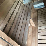 Panorama Barrel Sauna w/ Porch - 8 Person